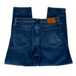 Lucky Brand The High Rise Tomboy Distressed Straight Leg Jeans Blue Size 10/30 Photo 4