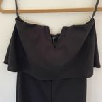 NWT 21 Saints Black jumpsuit wide leg pants strapless size medium Photo 1