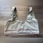 Lucky Brand Gray Sports Bra Size L Photo 1