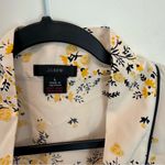 J.Crew  Easy-luxe eco jumpsuit in budding floral Yellow White Cream Black Large Photo 6