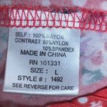 Charlotte Russe embroidered lace bodice floral skirt dress size L Photo 8