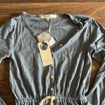 Privacy Please Celine Romper in Navy Photo 3