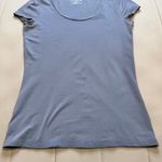 Ann Taylor - Women’s Blue Short Sleeve Top - Size Small. Photo 1