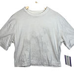 Abercrombie & Fitch AF Essentials White Short Sleeve Crewneck T-Shirt Womens M Photo 0