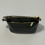 Divina Firenze Green Croc Embossed Leather Shoulder Bag Made in Italy Photo 1