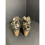 NWOT‎ Boden Women's Snake Print Leather Ankle Boots Western Style Size 38 US 7 Photo 2