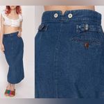 Ralph Lauren Size 10 medium 90s  Country Denim Midi Skirt Photo 1