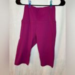 CRZ Yoga  SMALL(4/6)capri legging Magenta purple women knee length Butterluxe NWT Photo 1