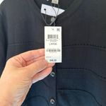 Melissa Paige  Black Button Down Cardigan size L‎ NWT Photo 2