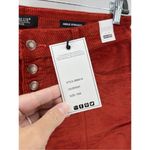 Judy Blue NWT Womens High Waist Ankle Straight Corduroy Jeans Rust Size 16W Photo 9