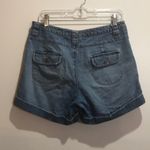 North Crest - cuffed blue jean shorts s10 Photo 4