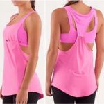 Lululemon  Run For Your Money Racerback Tank Top Pow Pink Light Size 4 Barbie Photo 1