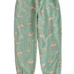 Supreme Floral Silk Track Pant Mint Joggers Photo 13