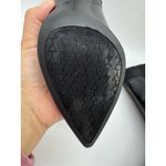 Adrienne Vittadini NETTA ankle boots / booties . Black leather. Size 6 M 4” Heel Photo 10