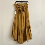 Anthropologie  Maeve High-Low
Strapless Bow Tie Midi Dress Size L MSRP $160.00 Photo 2