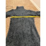 Wednesday's Girl Eyelash Midi Sweater Dress Womens Sz XS Fairy Grunge Witchy Blue Photo 6