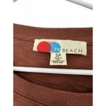 Free People BEACH | S | Cropped Top Long Sleeve Tee Shirt Front Knot Womens Photo 3