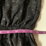 EXPRESS Vintage Y2K Black Polka Dotted Long Sleeve Romper Size S EUC Photo 6