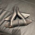 Vince Camuto Petran Pewter Stud Low Heel Block Chunky cowgirl western boho rockstar moto boho Photo 5