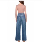 Susana Monaco V-neck gathered long sleeve top in coco Photo 3