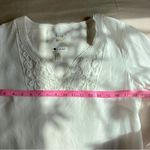 Malvin Of Hamburg Germany• 100% Linen Shift Dress• Sz 8 White Photo 4