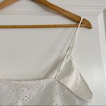 PacSun Lottie Moss White Floral See Through Tie Tank Top Photo 7