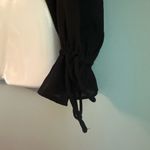 Miami Retro Chic Mi Ami Square Neck Black Cropped Top Size Small Photo 4