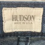 Hudson Jeans Hudson signature flap pocket denim shorts in medium blue wash. Cuffed. Size 28 Photo 4