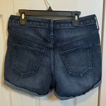 Mossimo Supply Co Mossimo Women’s High Waist Midi Dark Denim Shorts Size 2 Photo 1