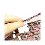 Lush Clothing Lush M Pink Floral Fit & Flare Dress 3/4 Sleeves Open Back Stretch Fitted Photo 3