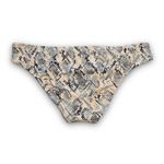 Kona Sol Medium Coverage Bikini Bottom Light Pink Blue Snakeskin Print NWOT XL Photo 2