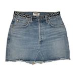 AGOLDE Denim Mini Skirt Size 27 Photo 3