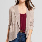 Knox Rose Womens  Crocheted Open Front Waterfall Shimmer Cardigan - Sz XL Photo 0