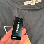 EXPRESS  one eleven NWT Charcoal Tank Top take me to the moon Photo 3