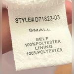 Peach Love California Peach Love- White and colorful spring‎ dress mini Size S Photo 4