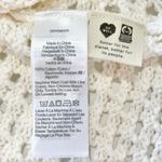 New Madewell Open Stitch Crop Sweater Vest Style NL192 Bright Ivory Size XXL White Photo 10