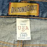 Diamond Gusset Womens Boyfriend Jeans Bon Aqua American‎ Girl 28x31 Made In USA Blue Size 28 Photo 7