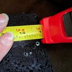 ECI  New York Black Midi Lace & Sequence Skirt Sz M. Closure Zipper On Side. Photo 10