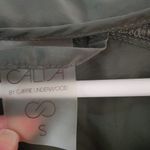 Calia by Carrie NWOT  Underwood Anywhere Woven Ruched Jacket Olive Thyme Small Photo 4