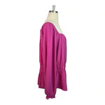 Lane Bryant  SQAURE NECK KNIT PEPLUM TOP PINK PURPLE ORCHID‎ WOMEN PLUS SIZE 2X Photo 5