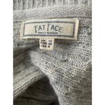FatFace Cable Knit Sweater Dress Gray Wool Blend Cozy Lodge Size 6 Photo 2