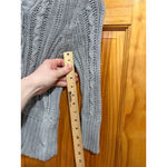 Abercrombie & Fitch Y2k Fitted Cable Knit Hoodie Cardigan Gray Bella Swan Photo 7