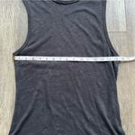 Free People Intimately All the Time Linen Blend Black Tank Top Sleeveless Shirt Photo 9