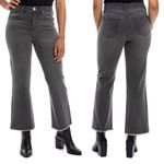 1822 Denim  High-Rise Demi Bootcut Raw Hem Jeans, Size 8 Photo 11