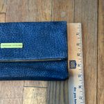 Adrienne Vittadini  Textured‎ Blue Wristlet Fold Over Photo 10