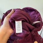 Lulus Wine Red (Burgundy) Exceptional Persona Lace Tiered Bustier Midi Dress Size M Photo 8