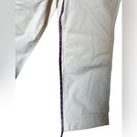 Marine layer Bridget Slim Wide Leg Crop White Pant Size 14 NWT Photo 13