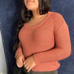 Razzle Dazzle Burgandy LongSleeve Crewneck Sweater Red Size XS Photo 3