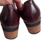 EUC V ITALIA Leather Amy Wedges Brown Size 9 Photo 6