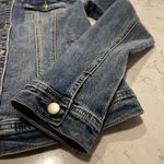 NWOT‎ Amalli Talli Women's Denim Jacket Classic Blue Jean Jacket Size S Tall Photo 3